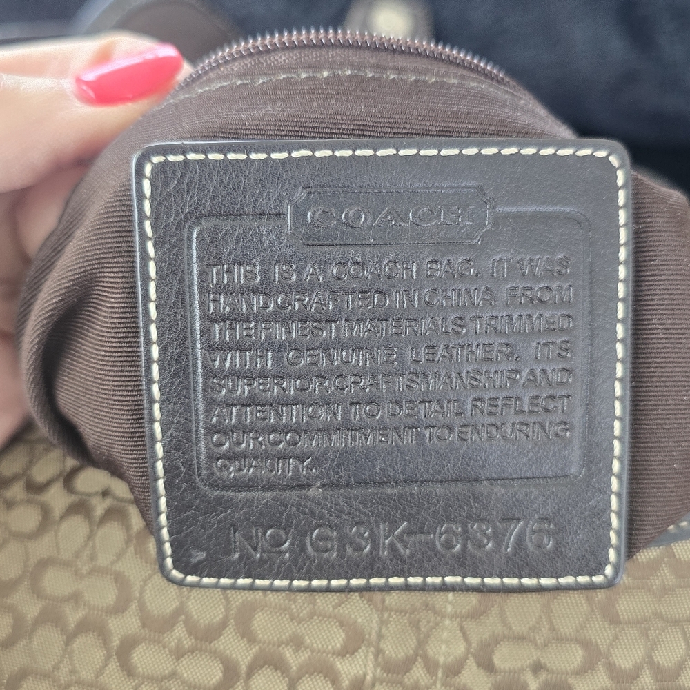 Coach Soho Signature Logo Shoulder Bag Crossbody Vintage Y2K ☆ - Picture 9 of 16